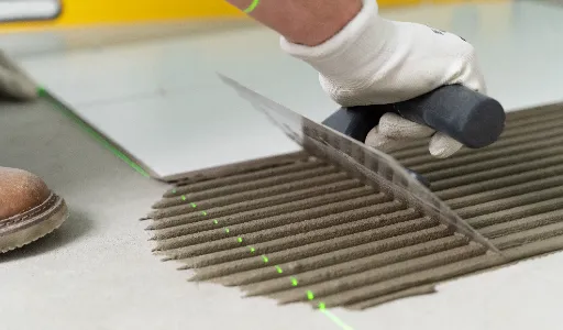 tiler working renovation apartment 1